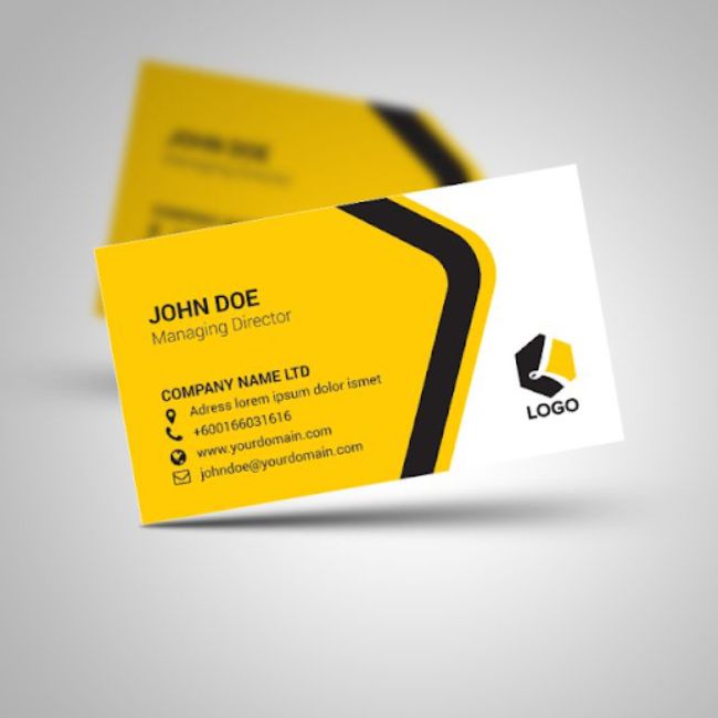 Name card của John Doe