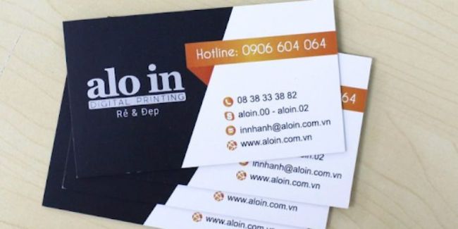 Name card của Alo in