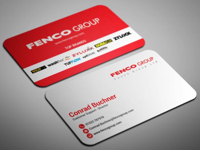 Name card của Fenco Group