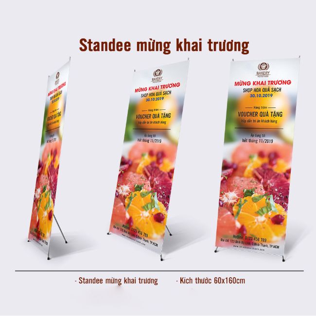 Standee khai trương ToCoToCo