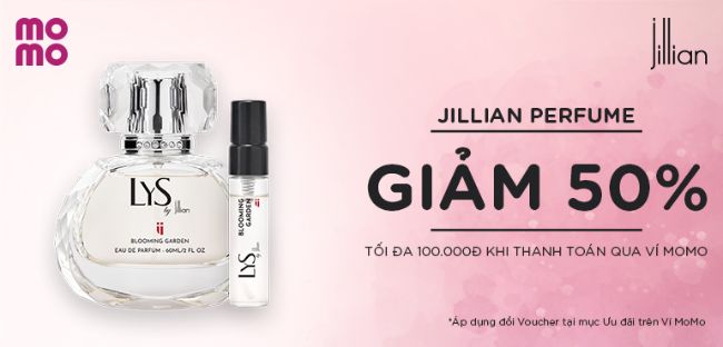 Mẫu voucher miễn phí của Jillian Perfume