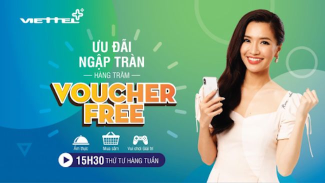 Mẫu voucher miễn phí của Viettel